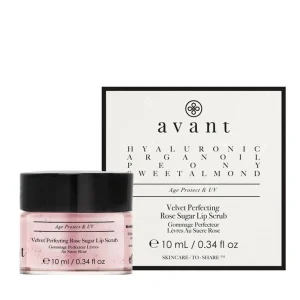 Lipscrub>Avant Skincare Age Protect & Uv Velvet Perfecting Rose Sugar