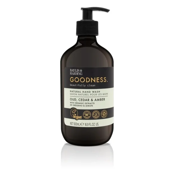 Handzeep>Baylis and Harding Baylis En Harding Goodness Hand Wash Oud, Ceder & Amber Handzeep