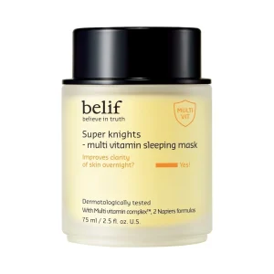 Glow Masker>belif Super Ridders Multivitamine Slaapmasker