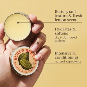 Voetverzorgingsaccessoires>Burt's Bees Citroenboter Nagelriemcreme