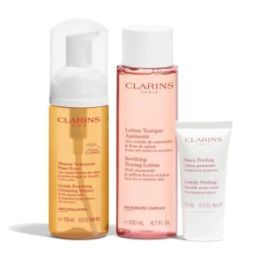 Gezichtsreinigingssets>Clarins Cleansing Essentials Sensitive Skin Set