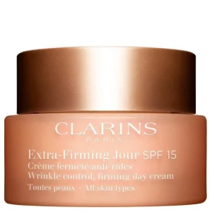 Anti-Aging Gezichtsverzorging>Clarins Extra-Firming 40+ Dagcreme Spf15 - Alle Huidtypes