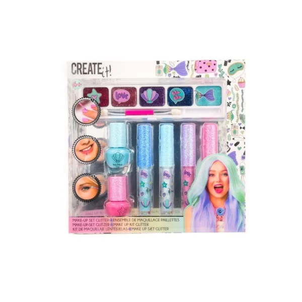 Sets>Create It! Creeer Het! Nail Art Kit Zeemeermin