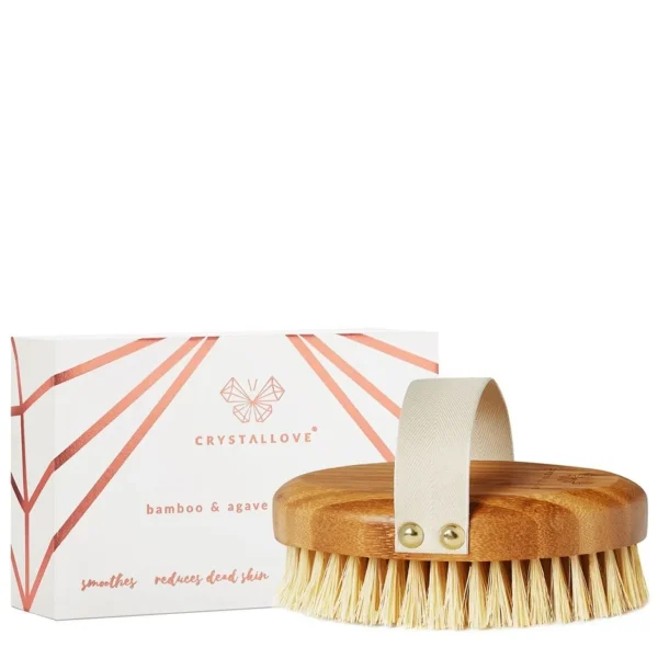 Verzorgingsaccessoires>Crystallove Bamboo & Agave Body Brush