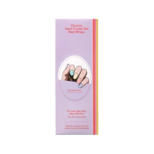 Kunstnagels & Nageldecoratie>The Coucou Club De Coucou Club Coucou Semi-Uitgeharde Nagelwraps - Pastel Party