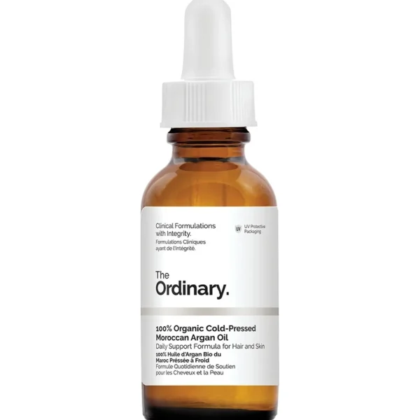 Gezichtsolie>The Ordinary De Gewone Hydratatie 100% Biologische Koudgeperste Marokkaanse Arganolie