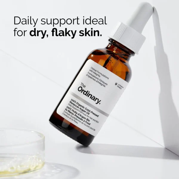 Gezichtsolie>The Ordinary De Gewone Hydratatie 100% Biologische Koudgeperste Marokkaanse Arganolie