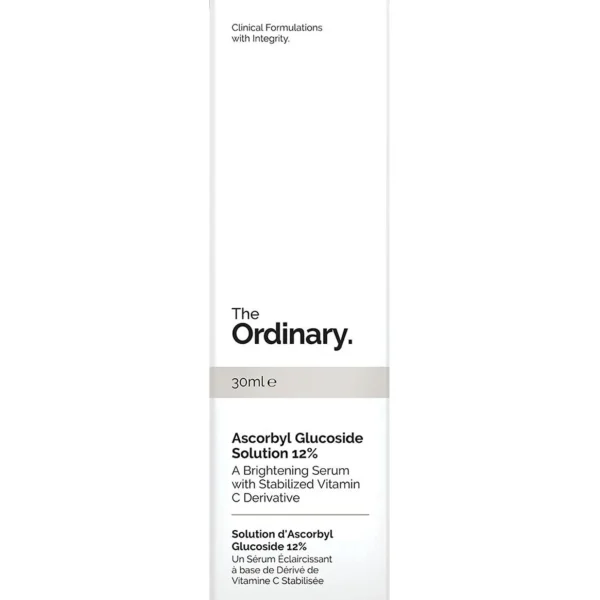 Vitamine C Serum>The Ordinary De Gewone Puistjesbestrijding Ascorbylglucoside-Oplossend 12%