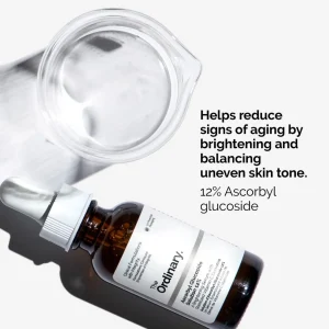 Vitamine C Serum>The Ordinary De Gewone Puistjesbestrijding Ascorbylglucoside-Oplossend 12%