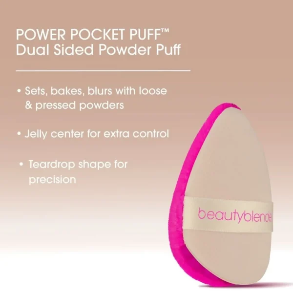 Make-Up Sponzen>The original beautyblender De Originele Beautyblender Power Pocket Puff