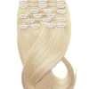 Haarextensies>Desinas Clip In Extensions Goud Lichtblond