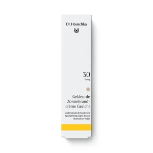 Zonbescherming>Dr. Hauschka Gekleurde Zonnebrandcreme Gezicht Spf 30