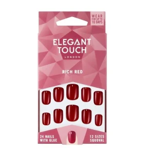 Kunstnagels & Nageldecoratie>Elegant Touch Elegant Tintje, Rijk Rood