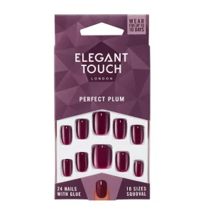 Kunstnagels & Nageldecoratie>Elegant Touch Elegante Touch Perfect Pruim