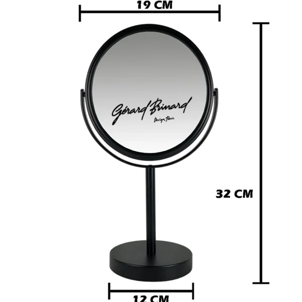 Make-Up Spiegels>Gérard Brinard Gerard Brinard Metalen Spiegel - 10X Vergroting 18Cmo