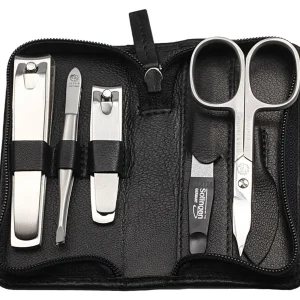 Nagelverzorgingsaccessoires>Hans Kniebes Manicure-Etui Nappaleer 6-Delig