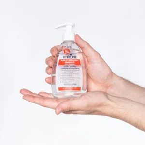 Ontsmettingsmiddelen>Herome Cosmetics Handverzorging Direct Desinfect Handgel Sensitive (Parfumvrij)