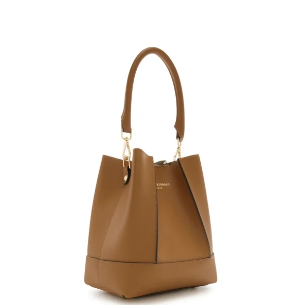 Handtassen>Isabel Bernard Femme Forte Dames Crossbody Tas/Handtas Leer - Bruin