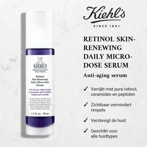 Anti-Aging Serum>Kiehl’s Kiehl'S Kiehls Huidverzorging Retinol Huidvernieuwende Dagelijkse Microdosis