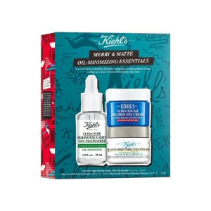 Zuiverend Masker>Kiehl’s Kiehl'S Merry & Matte Oil-Minimizing Essentials Set