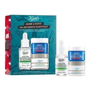 Zuiverend Masker>Kiehl’s Kiehl'S Merry & Matte Oil-Minimizing Essentials Set