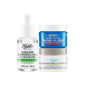 Zuiverend Masker>Kiehl’s Kiehl'S Merry & Matte Oil-Minimizing Essentials Set