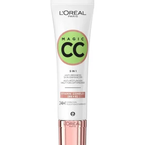 Bb-Creme En Cc-Creme>L’Oréal Paris L'Oreal Paris Cc C'Est Magic Anti-Roodheid Cc Cream