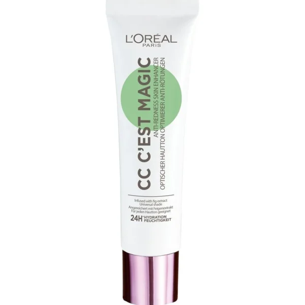 Bb-Creme En Cc-Creme>L’Oréal Paris L'Oreal Paris Cc C'Est Magic Anti-Roodheid Cc Cream