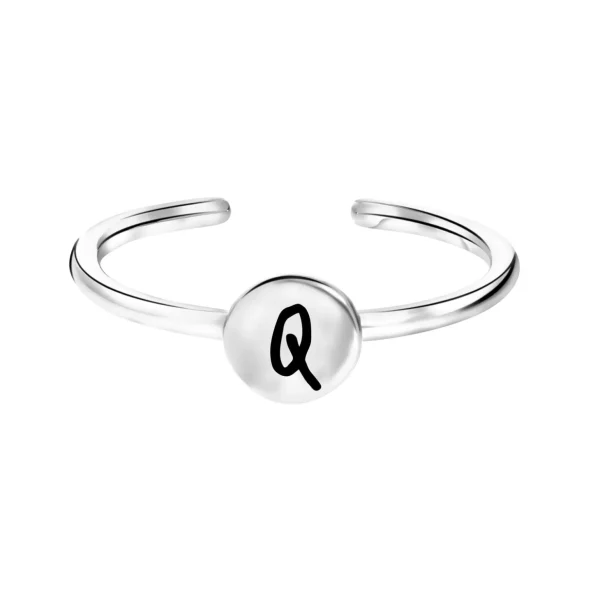 Ringen>Lucardi Ring Zilver - Q