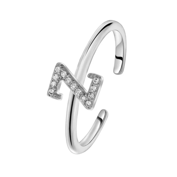 Ringen>Lucardi Ring Zilver - Z