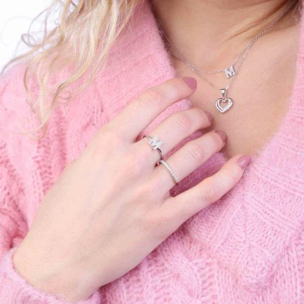 Ringen>Lucardi Ring Zilver - Z