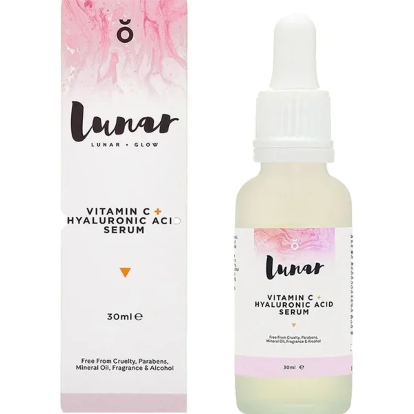 Vitamine C Serum>Lunar Glow Vitamin C & Hyaluronic Acid Serum