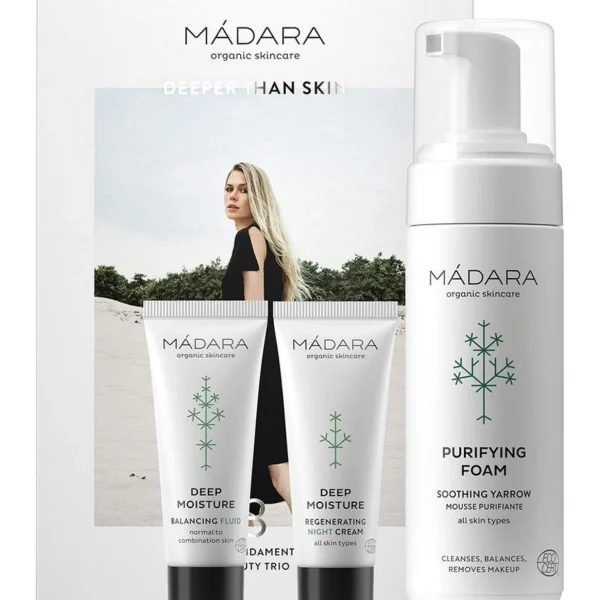 Gezichtsverzorgingssets>MÁDARA Madara Deep Moisture The Fundamental Beauty Trio 'Deeper Than Skin'