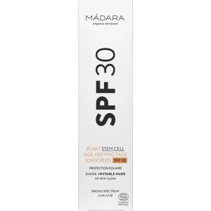 Zonbescherming>MÁDARA Madara Plantaardige Stamcel Plantaardige Stamcel Age-Tarting Face Sunscreen Spf 30