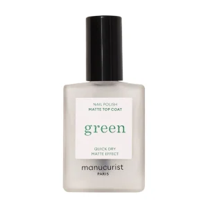 Top Coat>manucurist Green Matte Top Coat