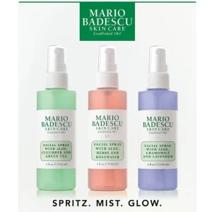 Gezichtsspray>Mario Badescu Face Spa Spritz. De Nevel. Gloed. Set