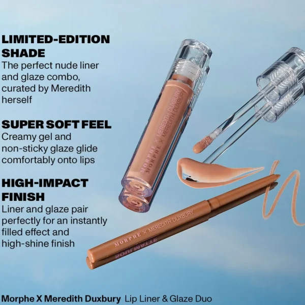 Sets>Morphe X Meredith Duxbury Lipliner & Glaze Duo