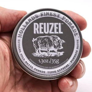 Wax>Reuzel Blue Pomade Sterke Fixatie/Wateroplosbaar