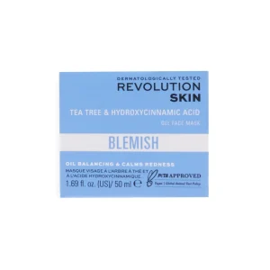 Zuiverend Masker>Revolution Skincare Blemish Tea Tree & Hydroxycinnamic Acid Gel Mask