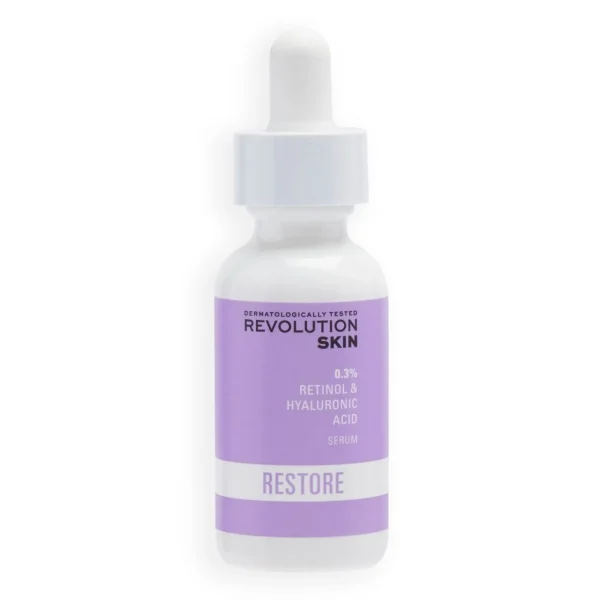 Hyaluronzuur Serum>Revolution Skincare Restore Skincare 0.3% Retinol With Vitamins & Hyaluronic Acid Serum