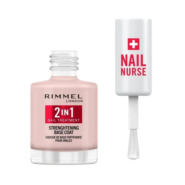 Base Coat>Rimmel London 2 In 1 Basislaag & Versterker