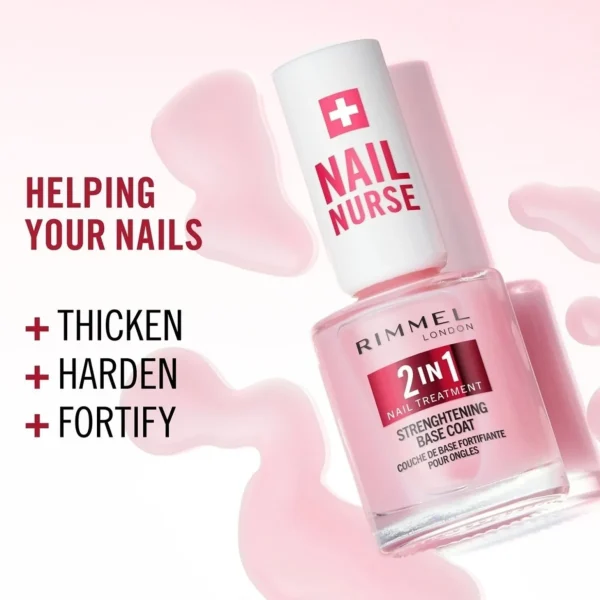 Base Coat>Rimmel London 2 In 1 Basislaag & Versterker