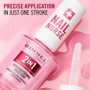 Base Coat>Rimmel London 2 In 1 Basislaag & Versterker