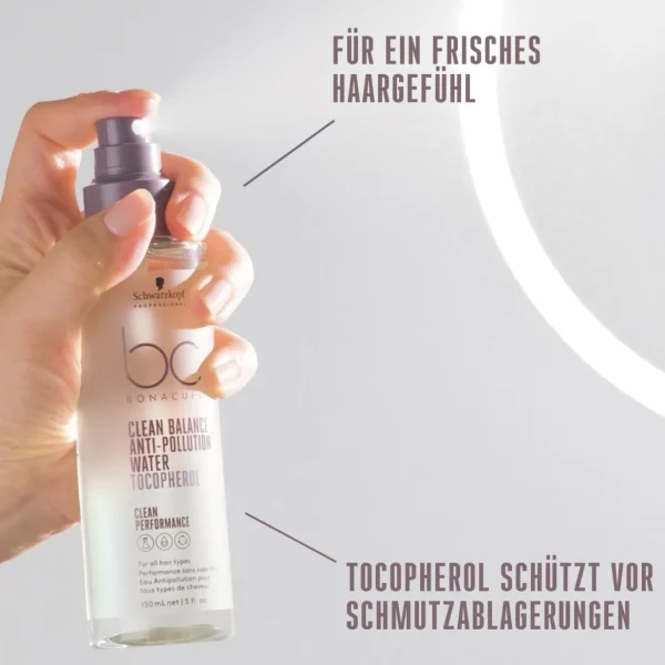 Haartonic>Schwarzkopf Professional Bc Bonacure Frizz Away Clean Balance Anti-Vervuilingswater