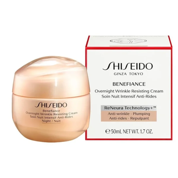 Anti-Aging Gezichtsverzorging>Shiseido Benefiance Nachtcreme Tegen Rimpels