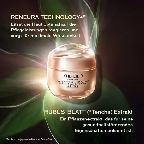 Anti-Aging Gezichtsverzorging>Shiseido Benefiance Nachtcreme Tegen Rimpels