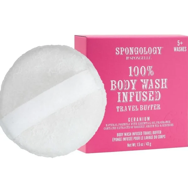 Sponzen>Spongellé Spongelle Reisbuffer Geranium