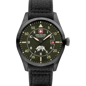 Herenhorloges>SWISS MILITARY HANOWA Herenhorloge Edelstaal