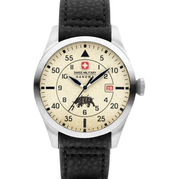 Herenhorloges>SWISS MILITARY HANOWA Herenhorloge Edelstaal