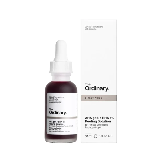 Gezichtsscrub En -Peeling>The Ordinary Even Skin Tone Aha 30% + Bha 2% Peeling Solution